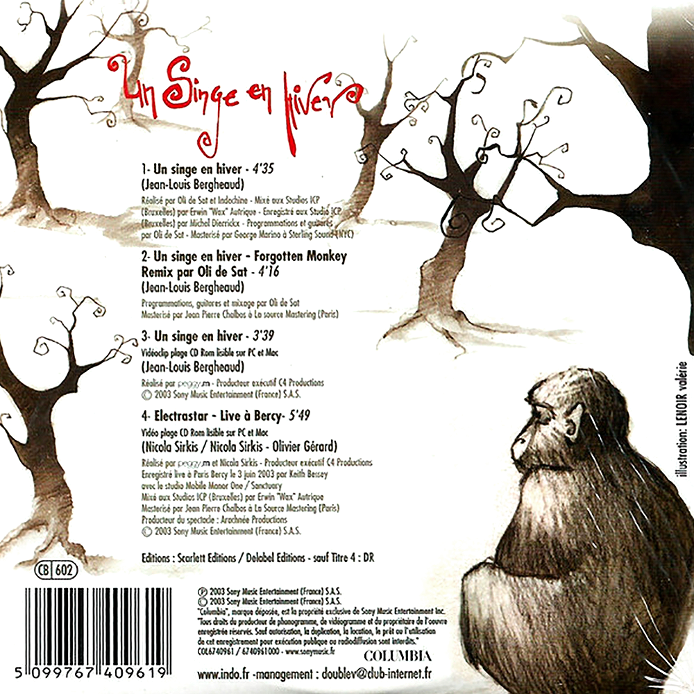 Un Singe en Hiver - Indochine