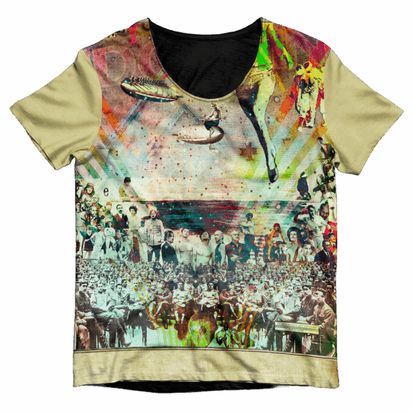 T-shirt Total Print 'La République des Meteors'