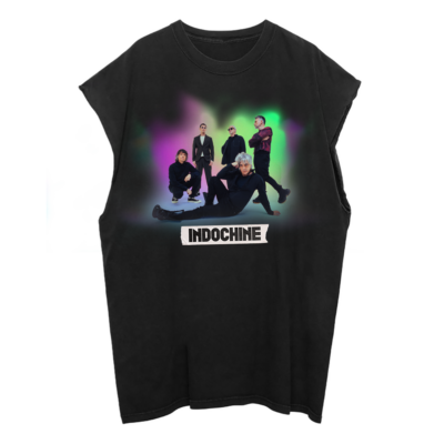 Black Loose Tank Top